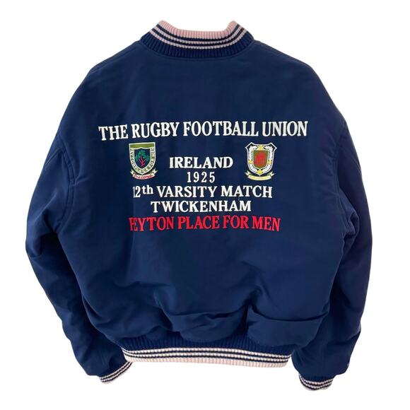 REVERSIBLE PPFM VARSITY UTILITY JACKET SZ M - Picture 1 of 8